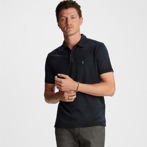 John Varvatos Peace Polo Soft Collar Marine